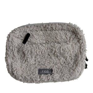 Figs High Pile Fleece Belt Bag (Beige)